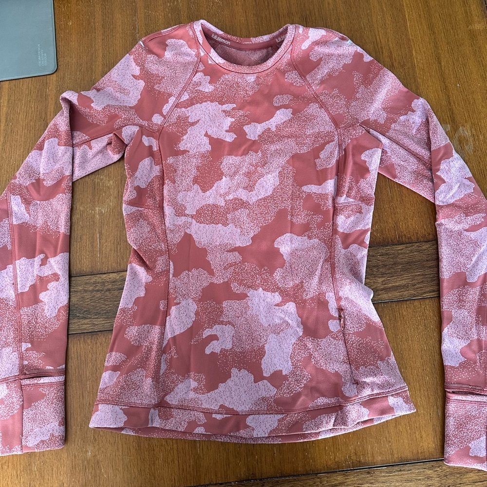 Pink Lulule Long Sleeve Top